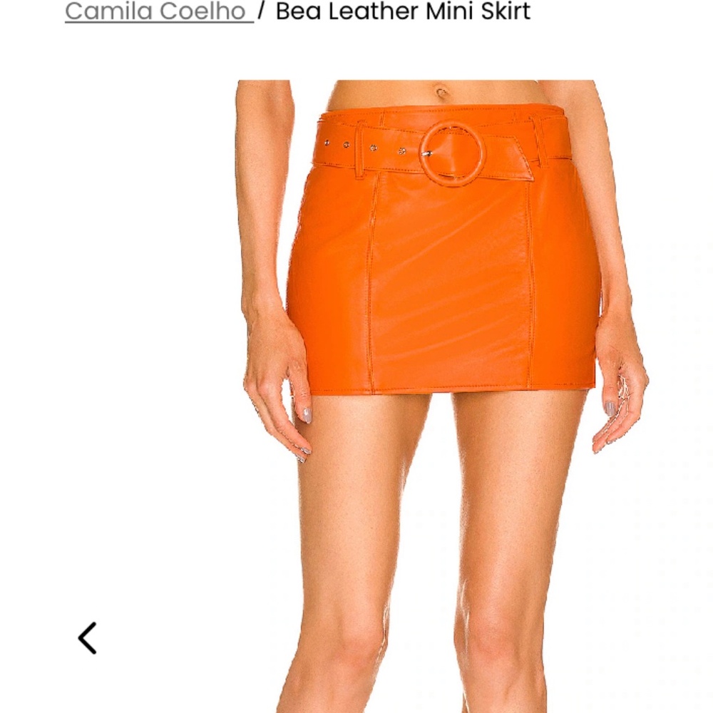 Bear Leather MIni Skirt